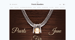 Desktop Screenshot of francisjewellers.com